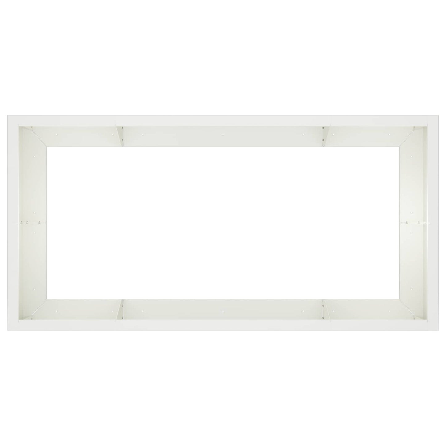 Retaining Wall 6 pcs 200 x 100 x 30 cm Steel White