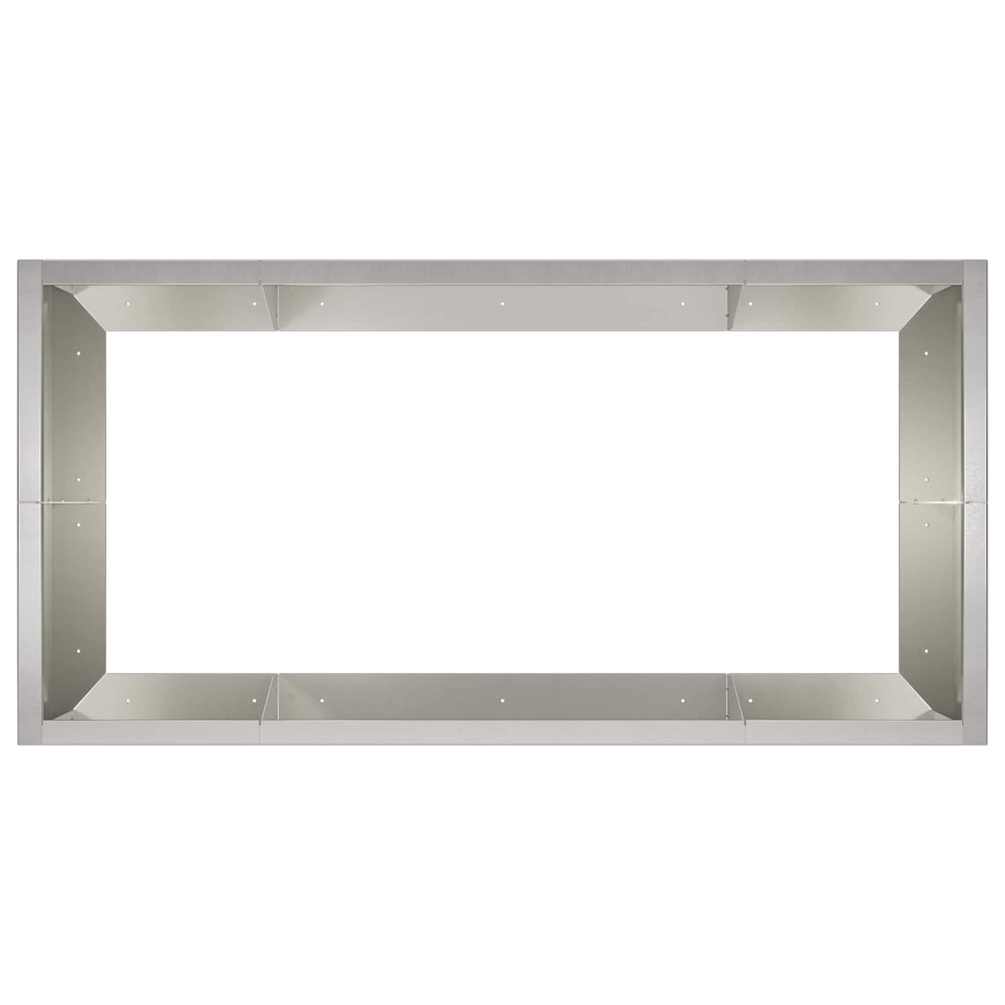 Retaining Wall 6 pcs 200 x 100 x 30 cm Stainless Steel Silver