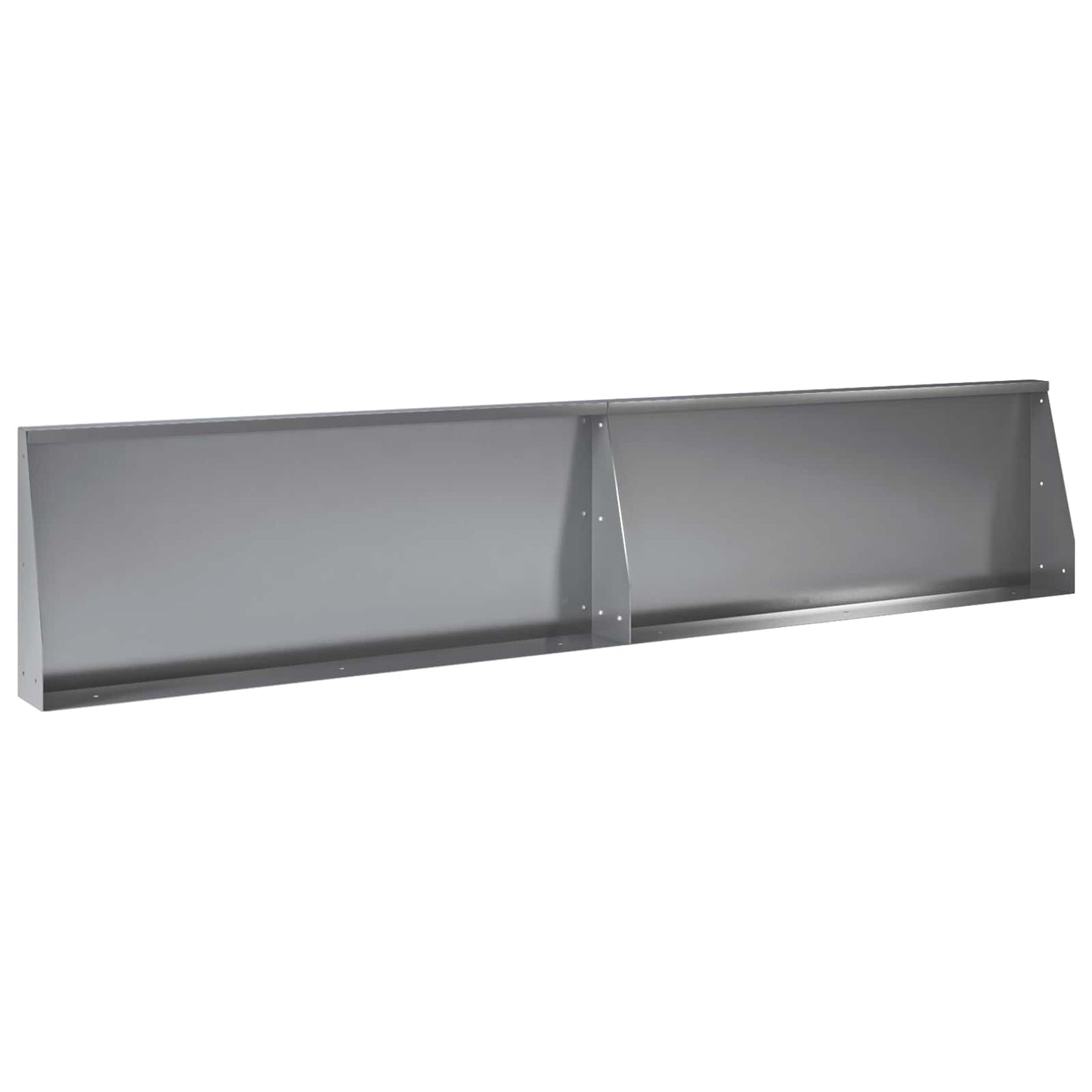Retaining Wall 6 pcs 200 x 100 x 30 cm Galvanised Steel Silver