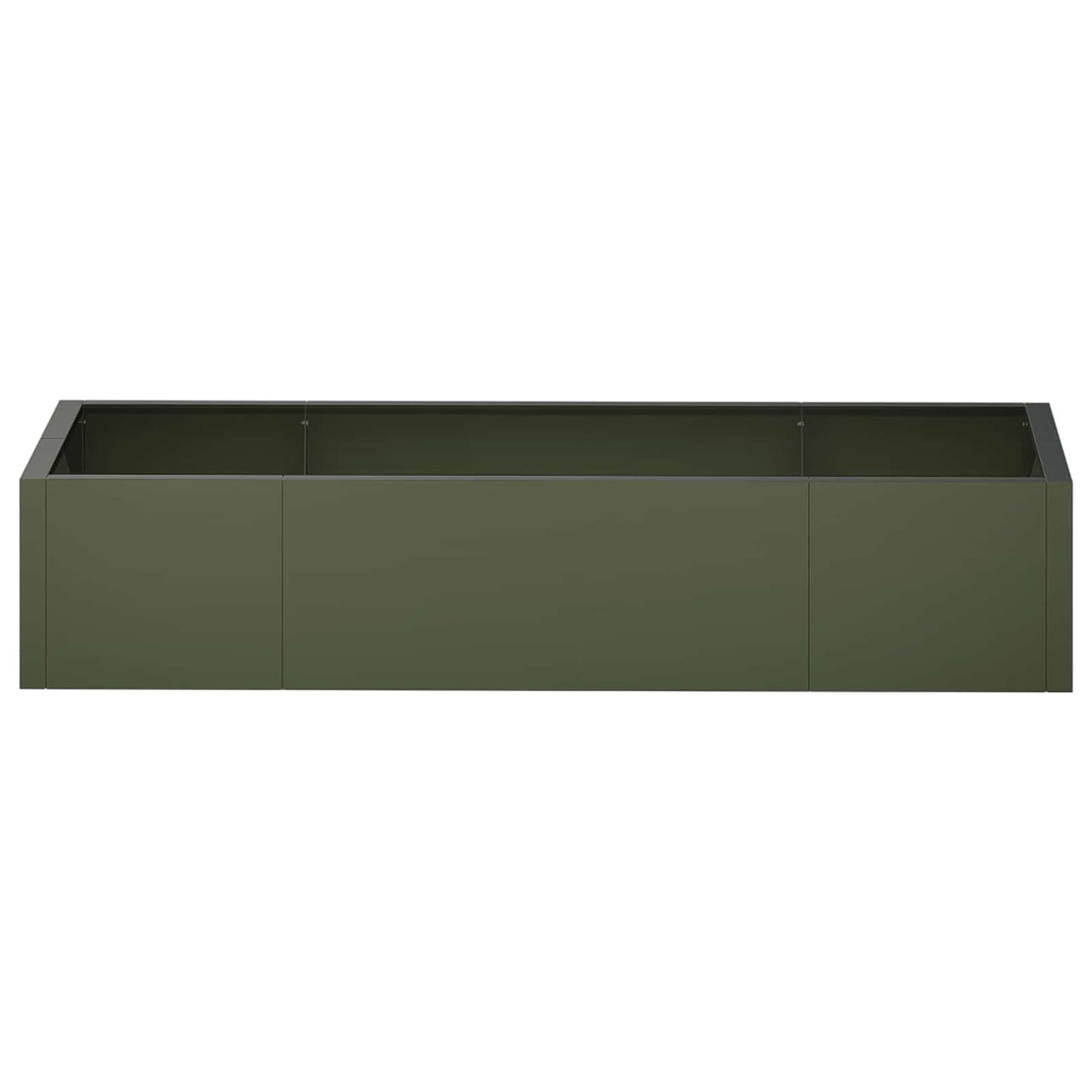 Retaining Wall 6 pcs 200 x 100 x 40 cm Steel Olive Green