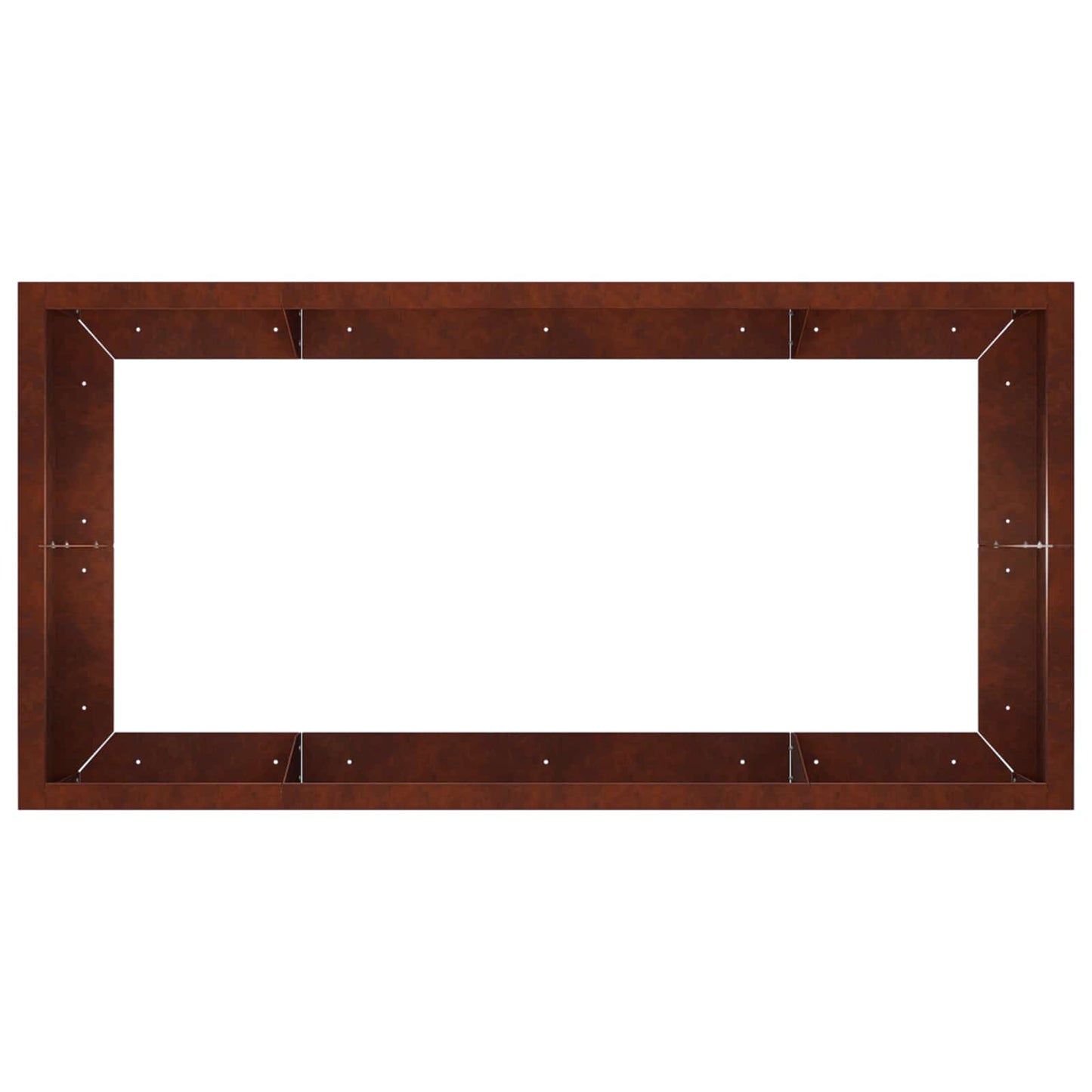 Retaining Wall 6 pcs 200 x 100 x 40 cm Weathering Steel Rusty