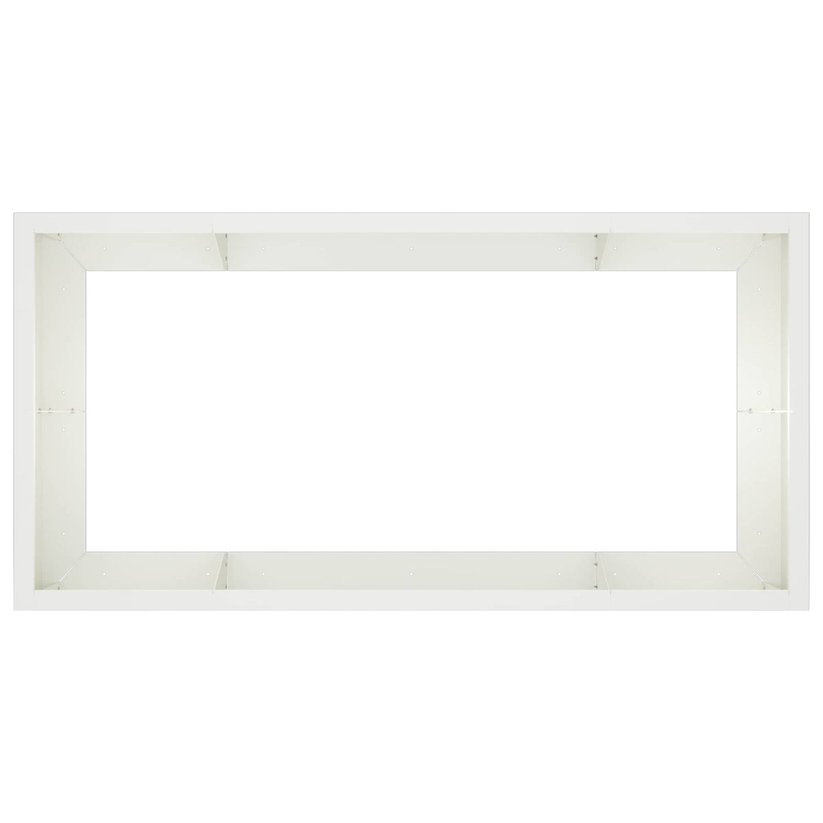 Retaining Wall 6 pcs 200 x 100 x 50 cm Steel White