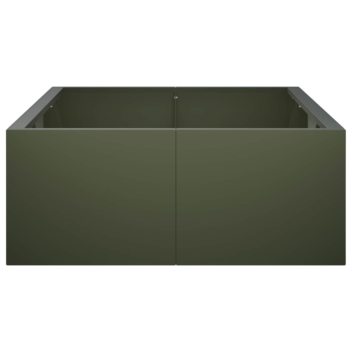 Retaining Wall 6 pcs 200 x 100 x 50 cm Steel Olive Green