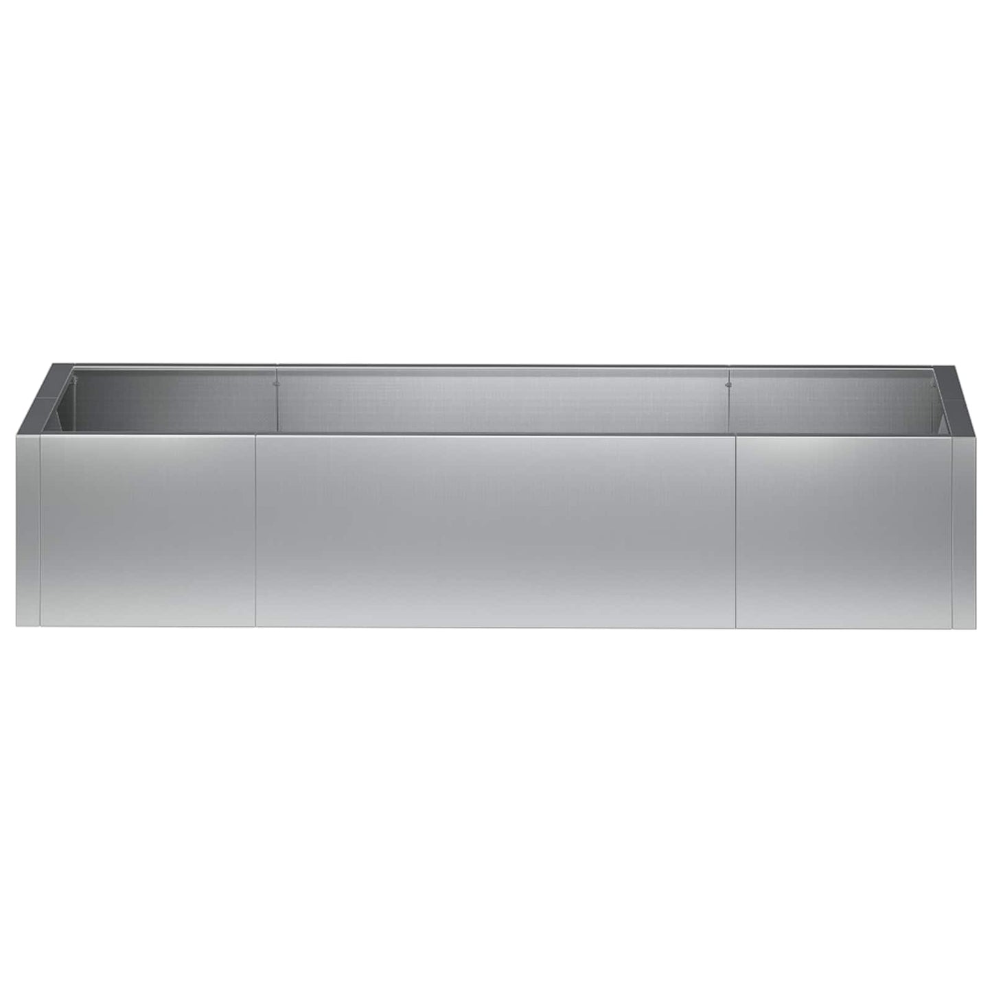 Retaining Wall 6 pcs 200 x 100 x 50 cm Galvanised Steel Silver