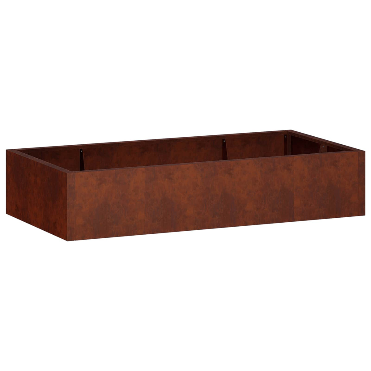 Retaining Wall 6 pcs 200 x 100 x 50 cm Weathering Steel Rusty