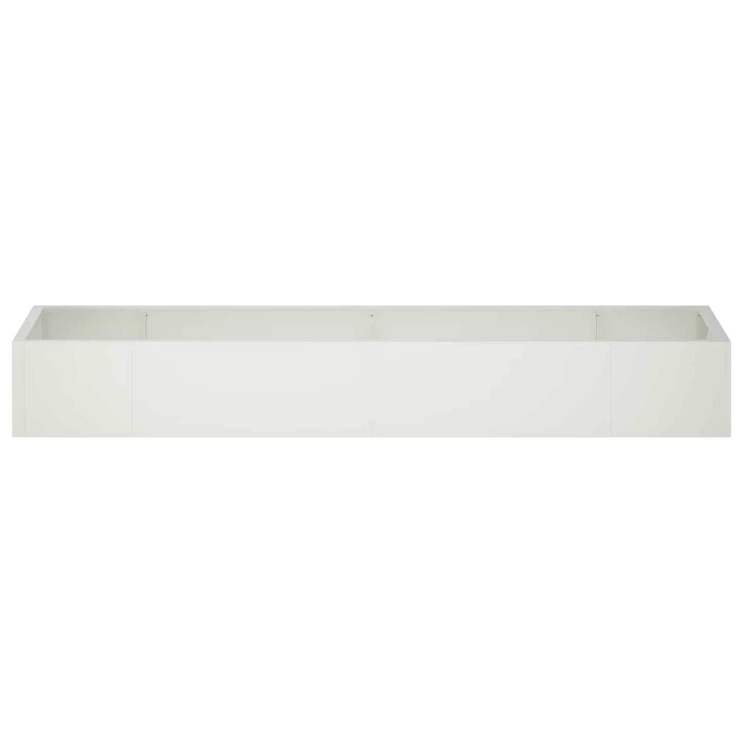 Retaining Wall 8 pcs 300 x 100 x 30 cm Steel White