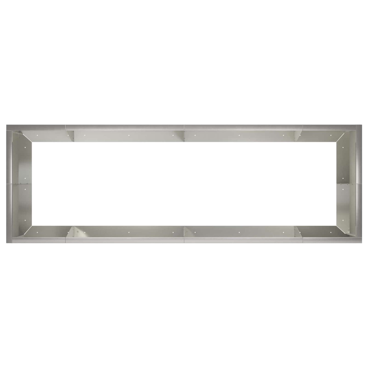 Retaining Wall 8 pcs 300 x 100 x 30 cm Stainless Steel Silver