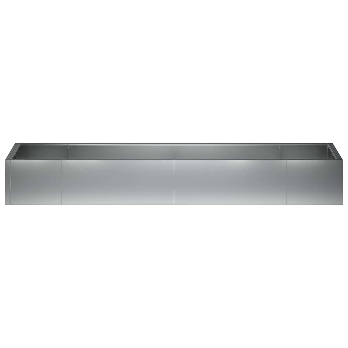 Retaining Wall 8 pcs 300 x 100 x 30 cm Galvanised Steel Silver