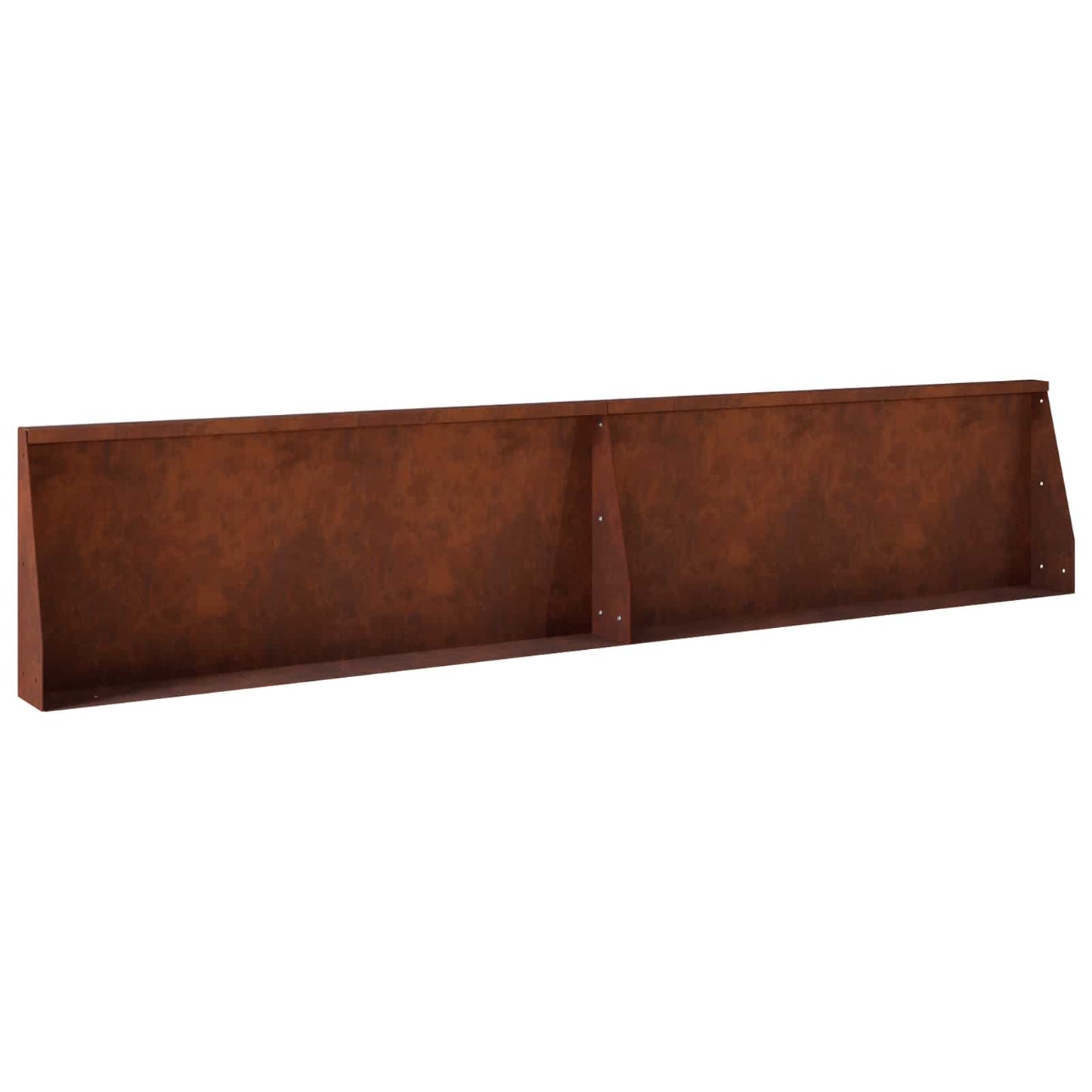 Retaining Wall 8 pcs 300 x 100 x 30 cm Weathering Steel Rusty