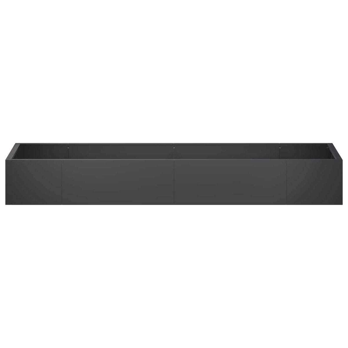Retaining Wall 8 pcs 300 x 100 x 40 cm Steel Black