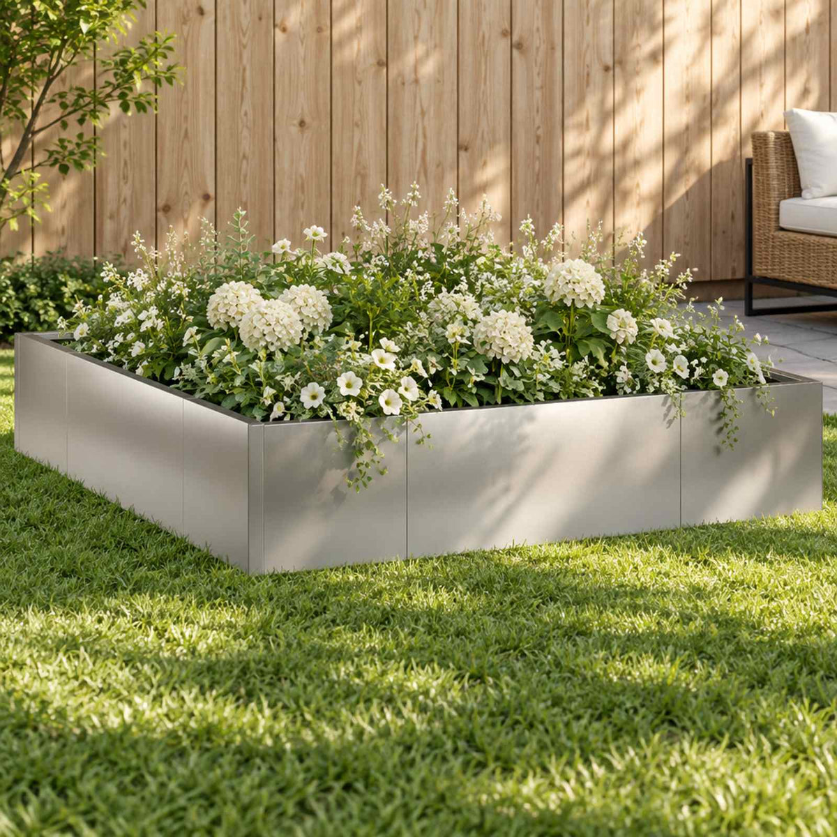 Retaining Wall 8 pcs 300 x 100 x 30 cm Galvanised Steel Silver