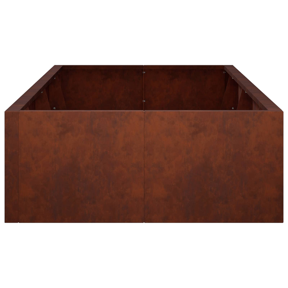 Retaining Wall 8 pcs 300 x 100 x 40 cm Weathering Steel Rusty