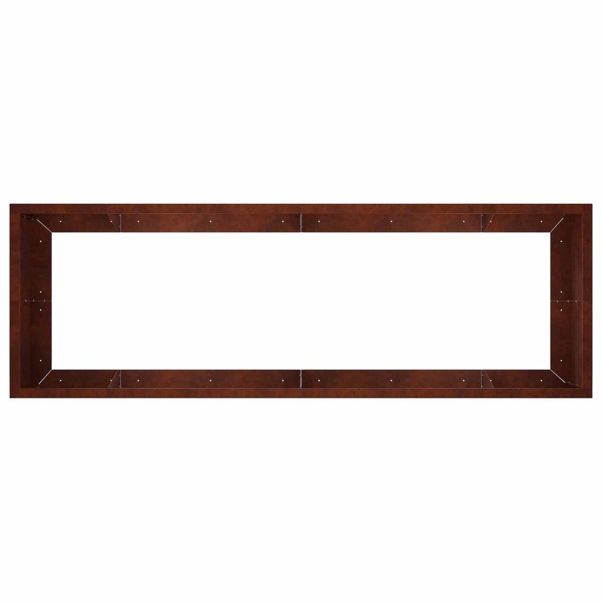 Retaining Wall 8 pcs 300 x 100 x 40 cm Weathering Steel Rusty