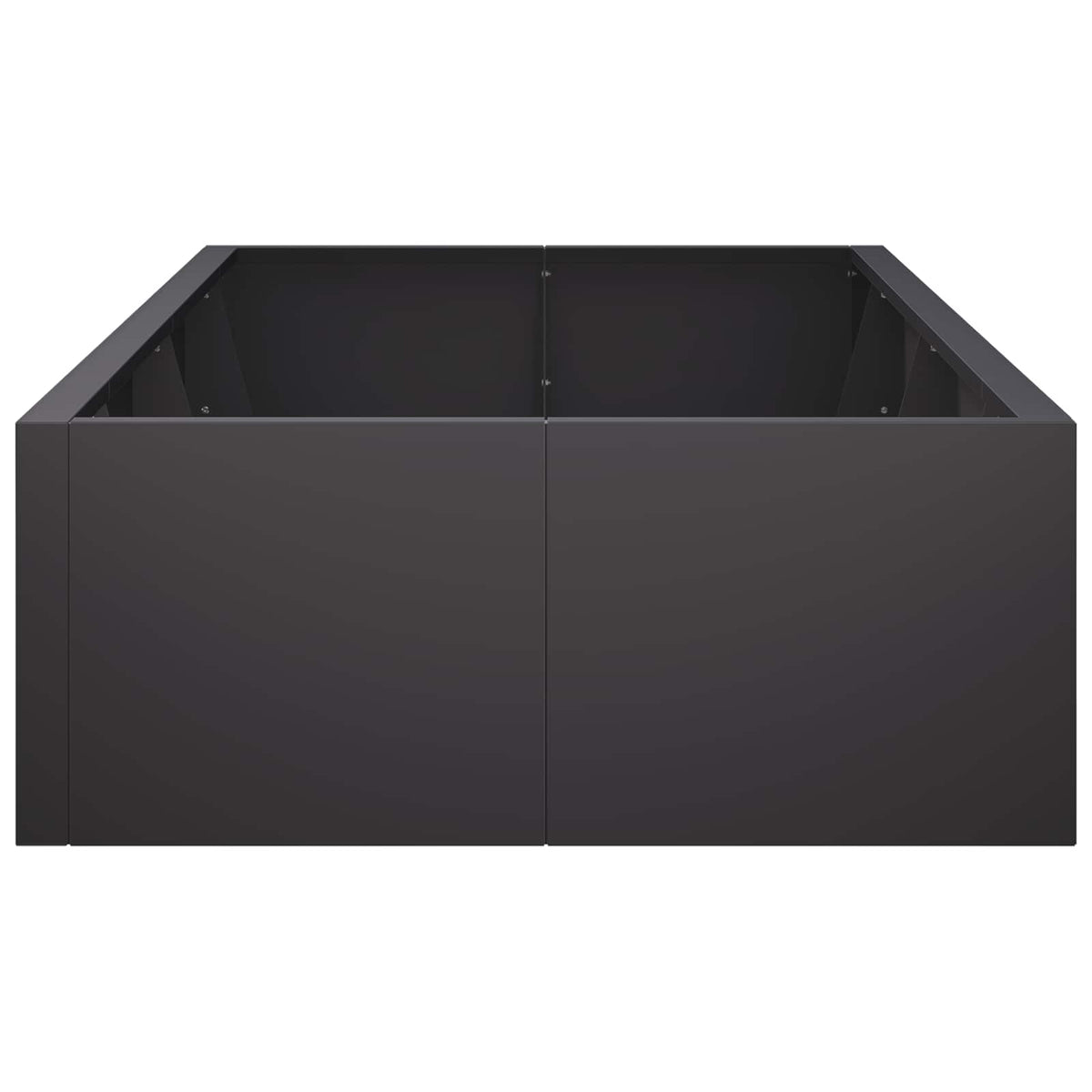 Retaining Wall 8 pcs 300 x 100 x 50 cm Steel Black