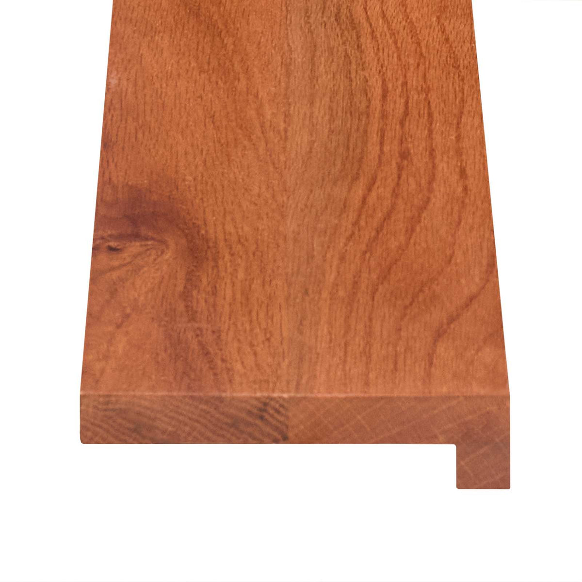 Stair Tread 2 pcs 120 x 30 x 2 cm Brown Solid Oak Wood