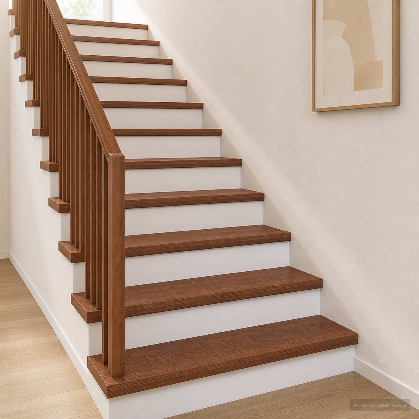 Stair Tread 2 pcs 90 x 30 x 2 cm Dark Brown Solid Oak Wood