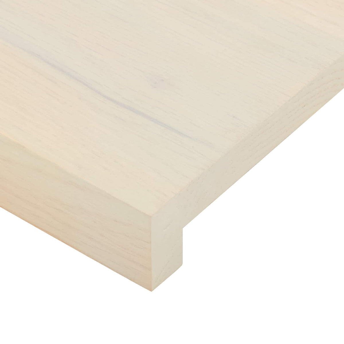 Stair Tread 4 pcs 80 x 30 x 2 cm White Solid Oak Wood