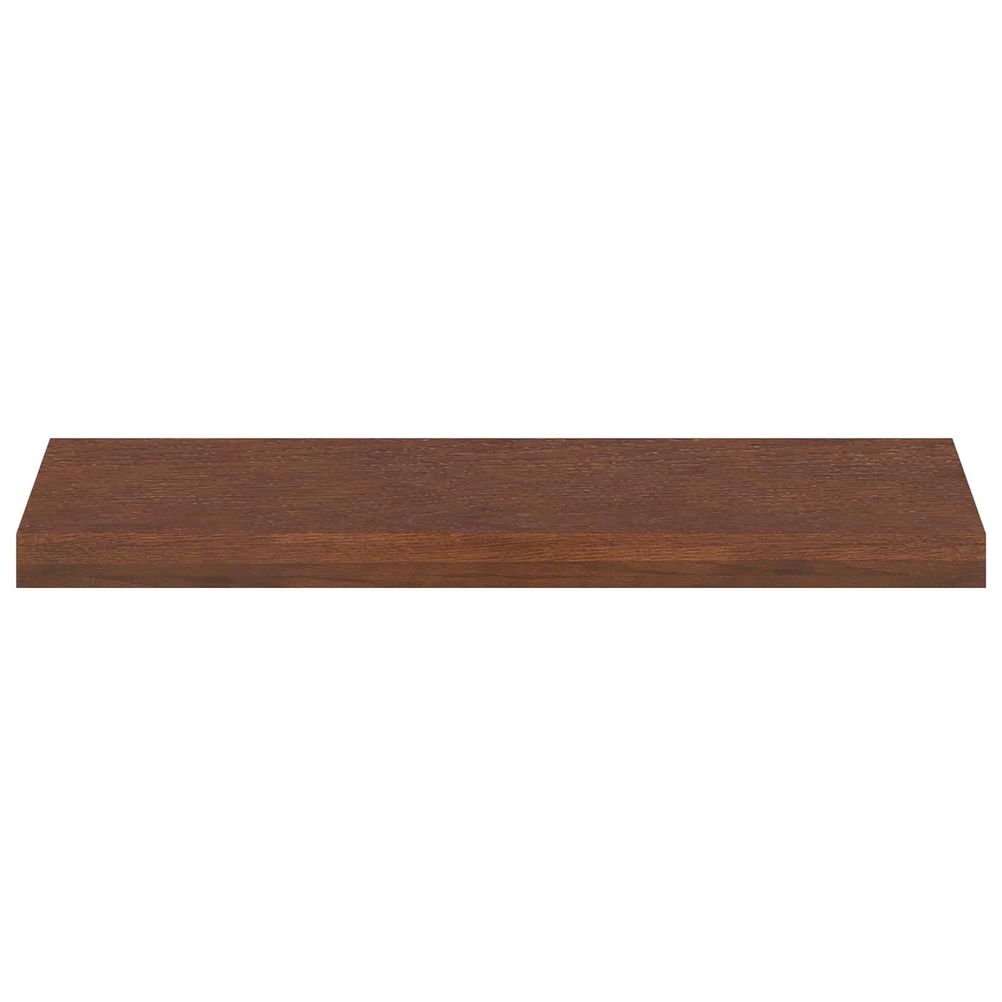 Stair Tread 4 pcs 80 x 25 x 2 cm Dark Brown Solid Oak Wood