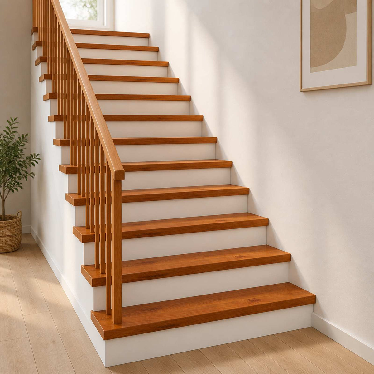Stair Tread 8 pcs 90 x 25 x 2 cm Brown Solid Oak Wood