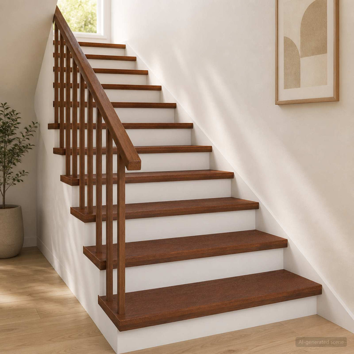 Stair Tread 12 pcs 80 x 25 x 2 cm Dark Brown Solid Oak Wood