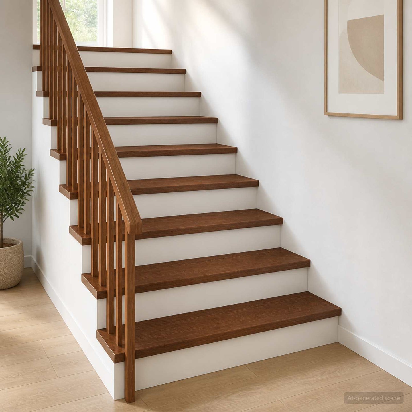 Stair Tread 16 pcs 70 x 30 x 2 cm Dark Brown Solid Oak Wood