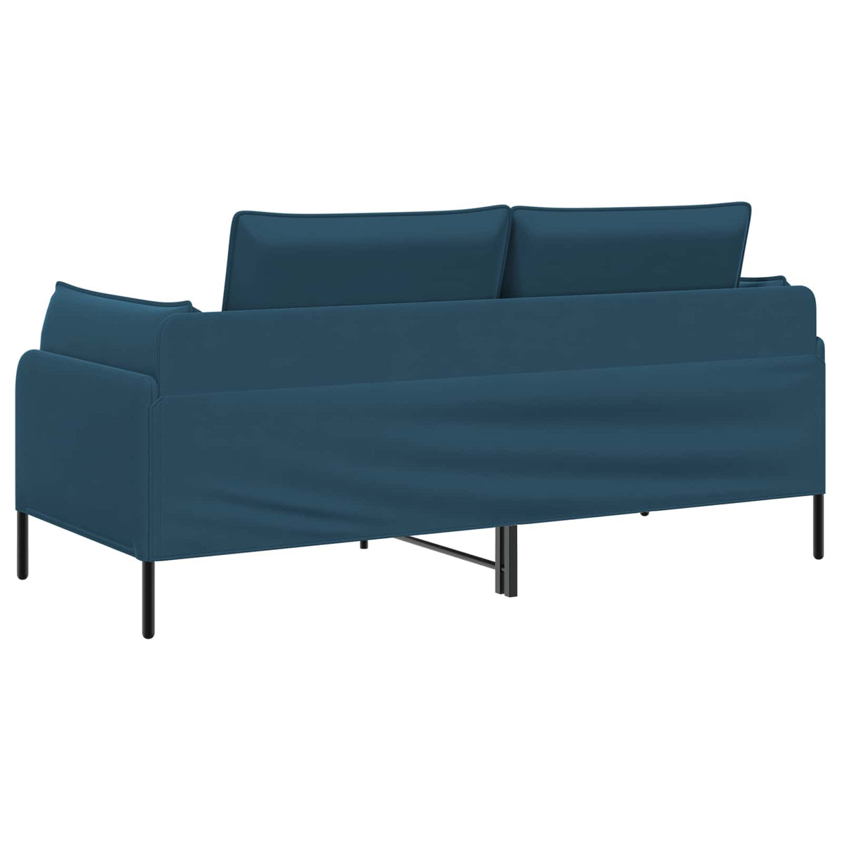 2-Seater Sofa 2-Seater Blue 188 x 81 x 89 cm Velvet