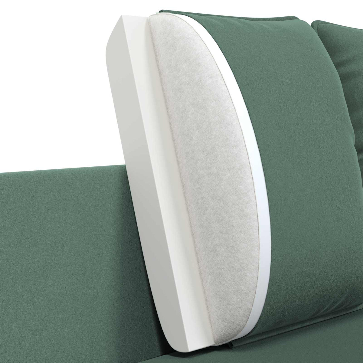 2-Seater Sofa Sea Green 188 x 81 x 89 cm Velvet