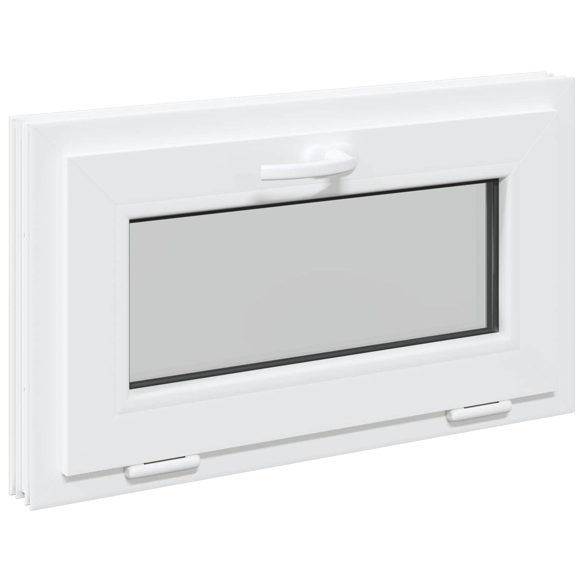 Basement Window Internal Colour White RISOR 65 x 40 cm