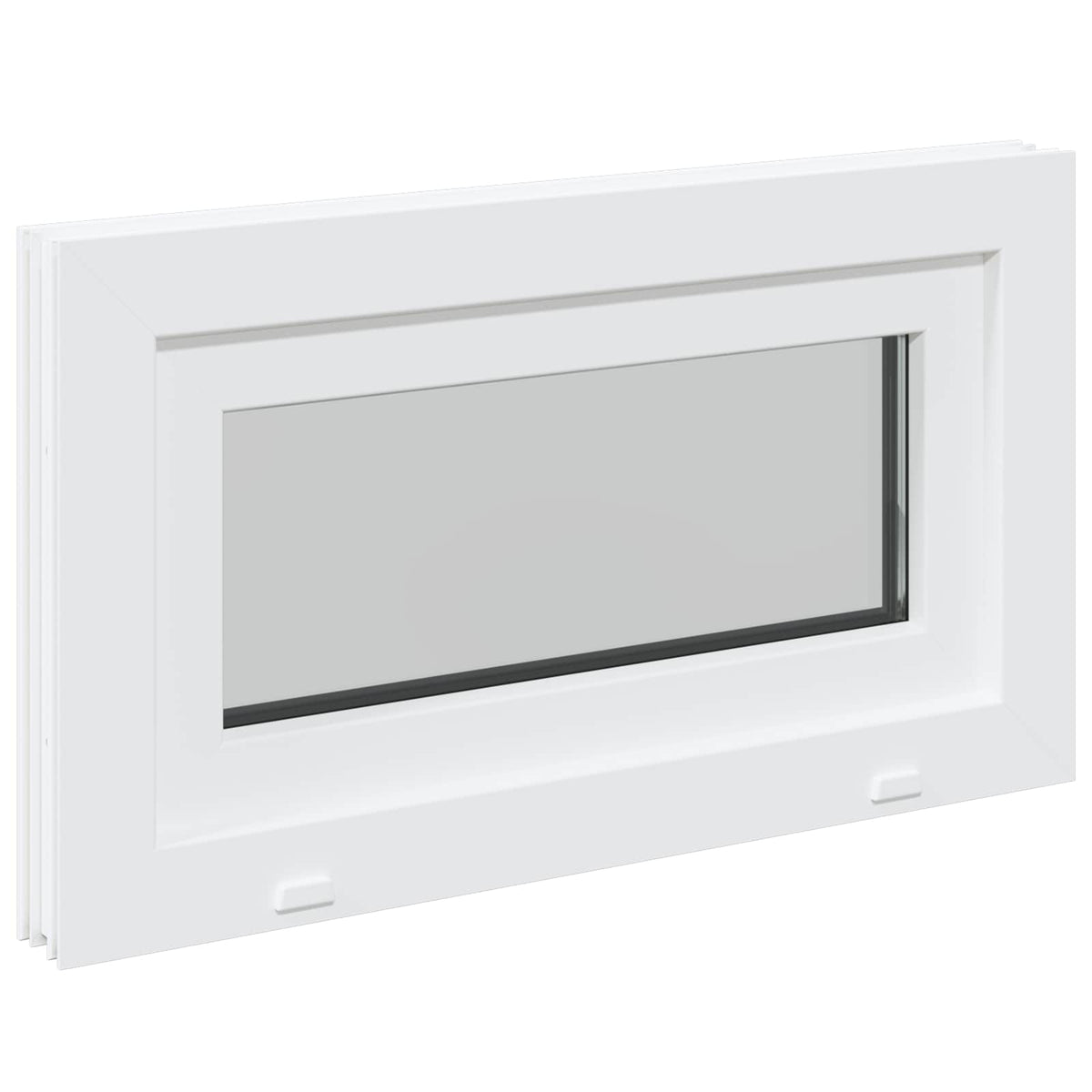 Basement Window Internal Colour White RISOR 65 x 40 cm