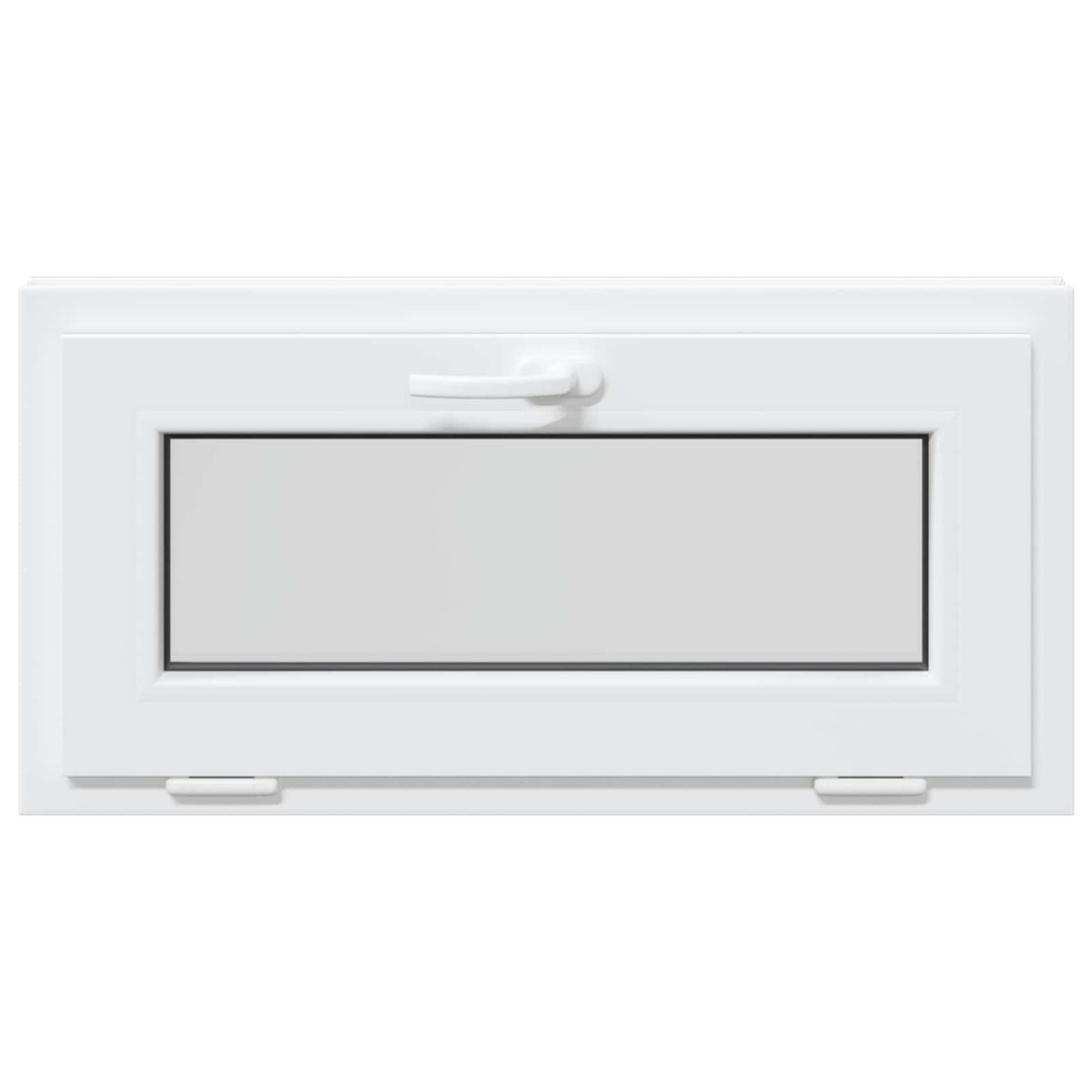 Basement Window Internal Colour White RISOR 75 x 40 cm