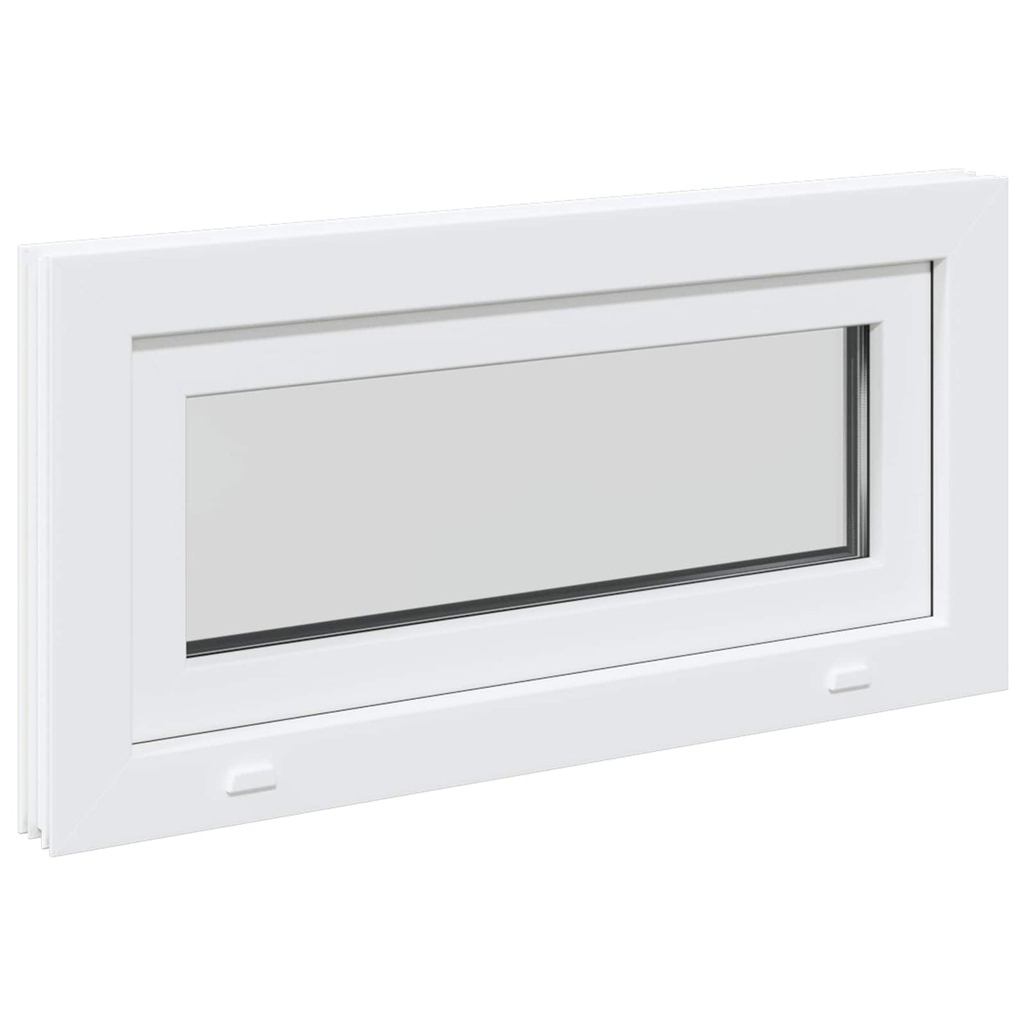 Basement Window Internal Colour White RISOR 75 x 45 cm