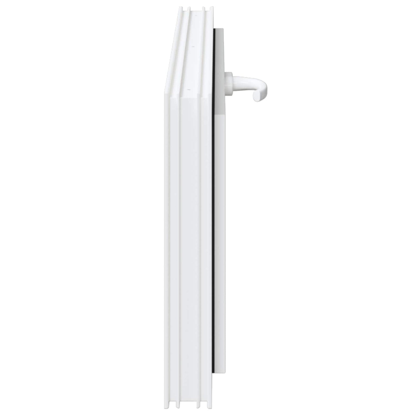 Tilt Basement Window RISOR 95 x 45 cm PVC and Clear Plain Glass