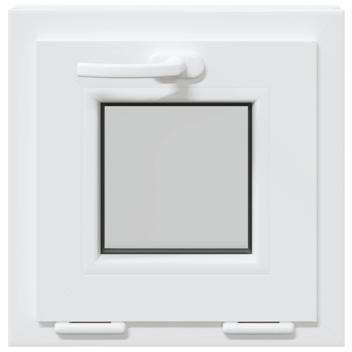 Basement Window Internal Colour White RISOR 45 x 45 cm