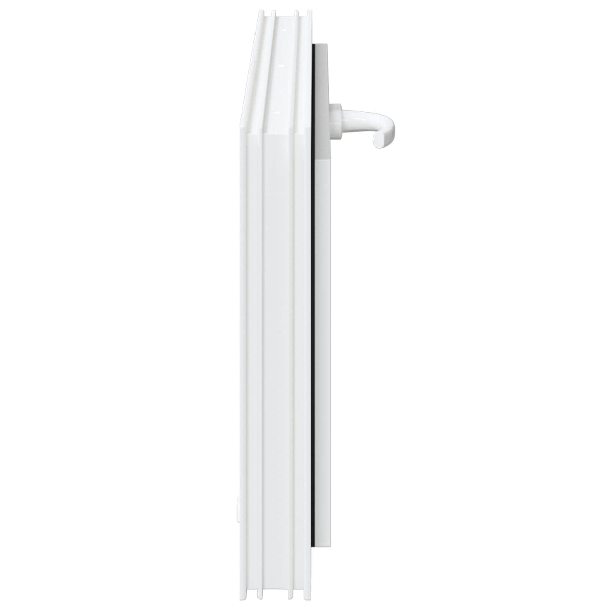 Basement Window Internal Colour White RISOR 75 x 45 cm