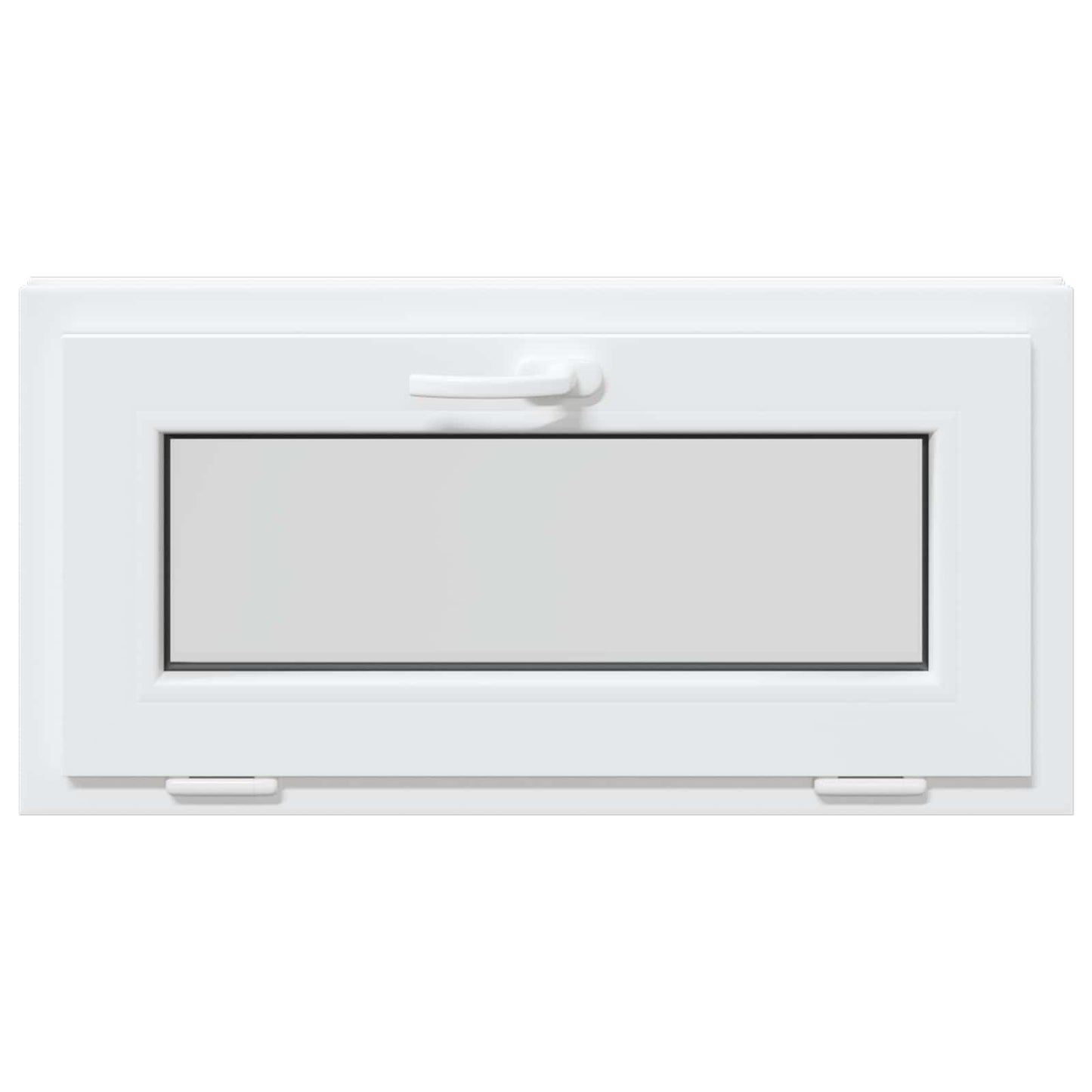 Basement Window Internal Colour White RISOR 80 x 45 cm