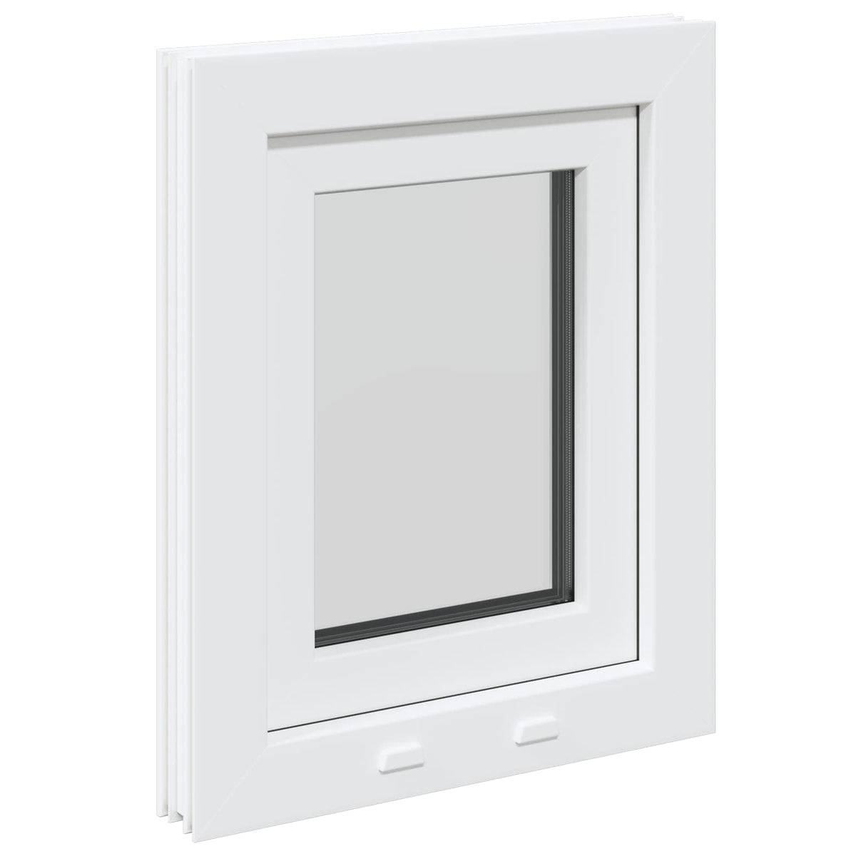 Basement Window Internal Colour White RISOR 45x 50 cm