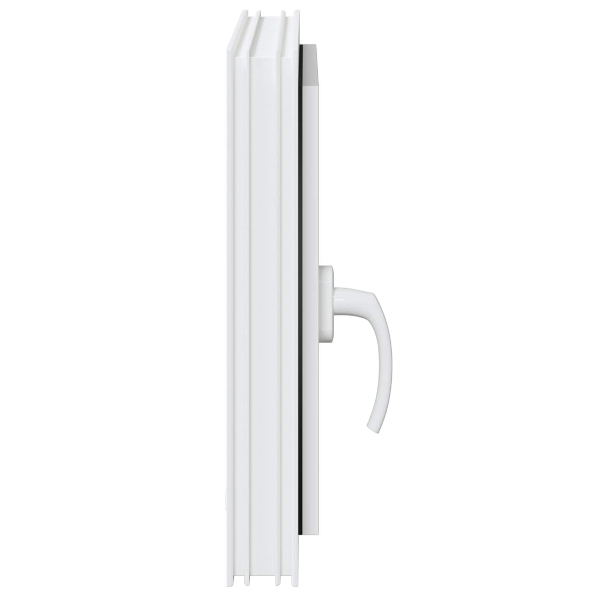 Basement Window Internal Colour White RISOR 40 x 55 cm