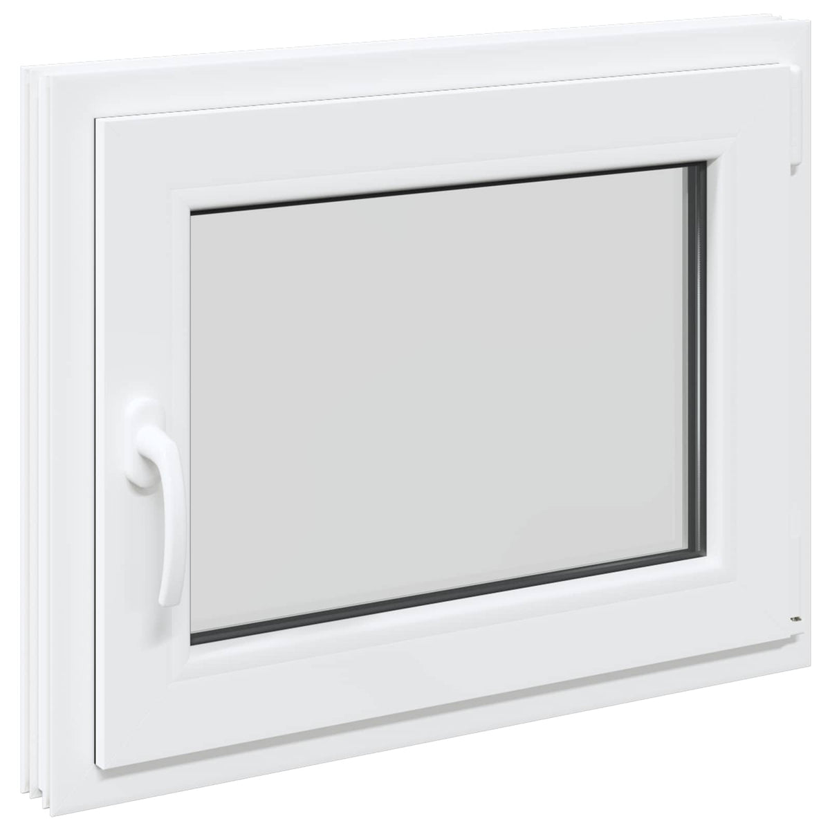 Basement Window Internal Colour White RISOR 70 x 55 cm