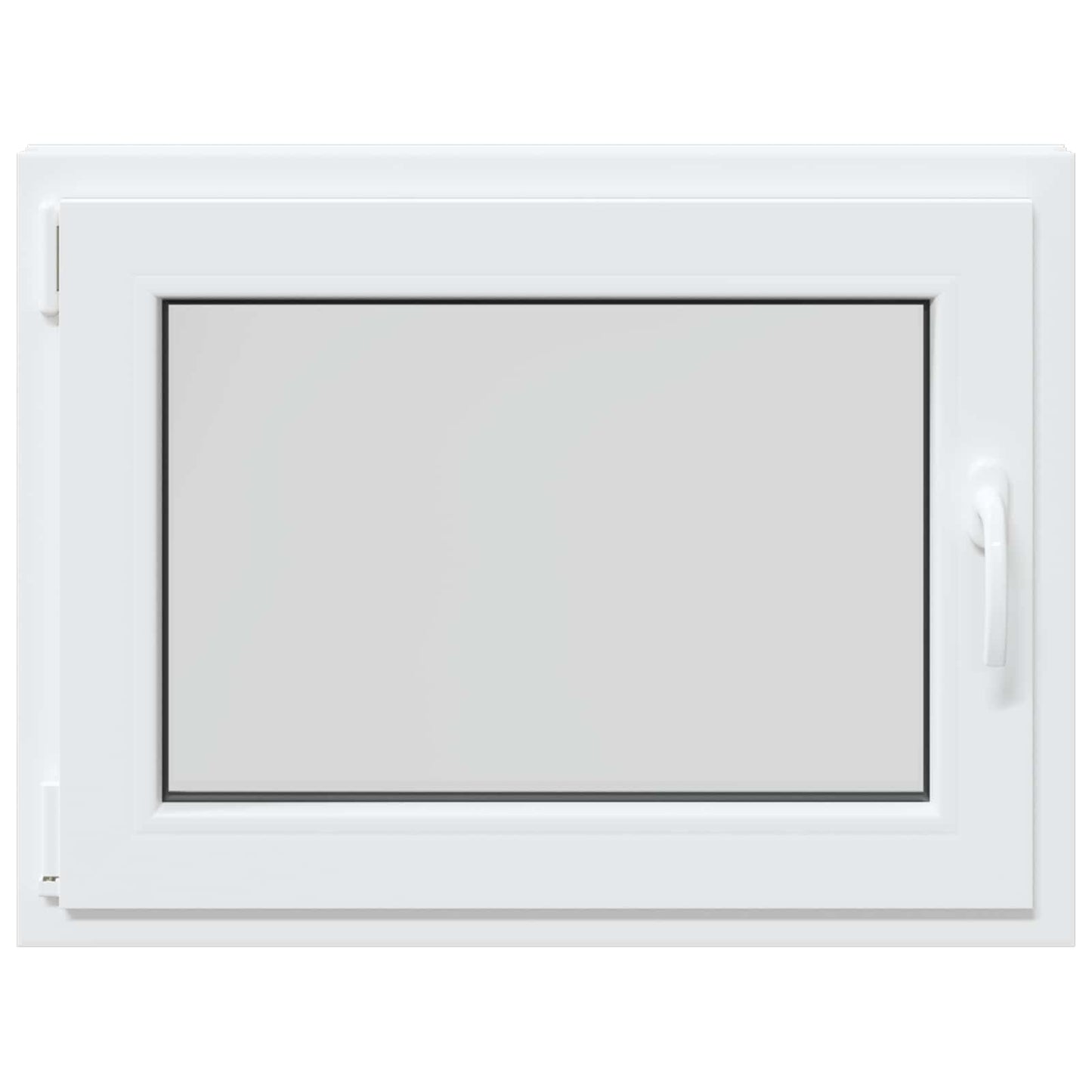 Basement Window RISOR 80 x 55 cm PVC and Glass