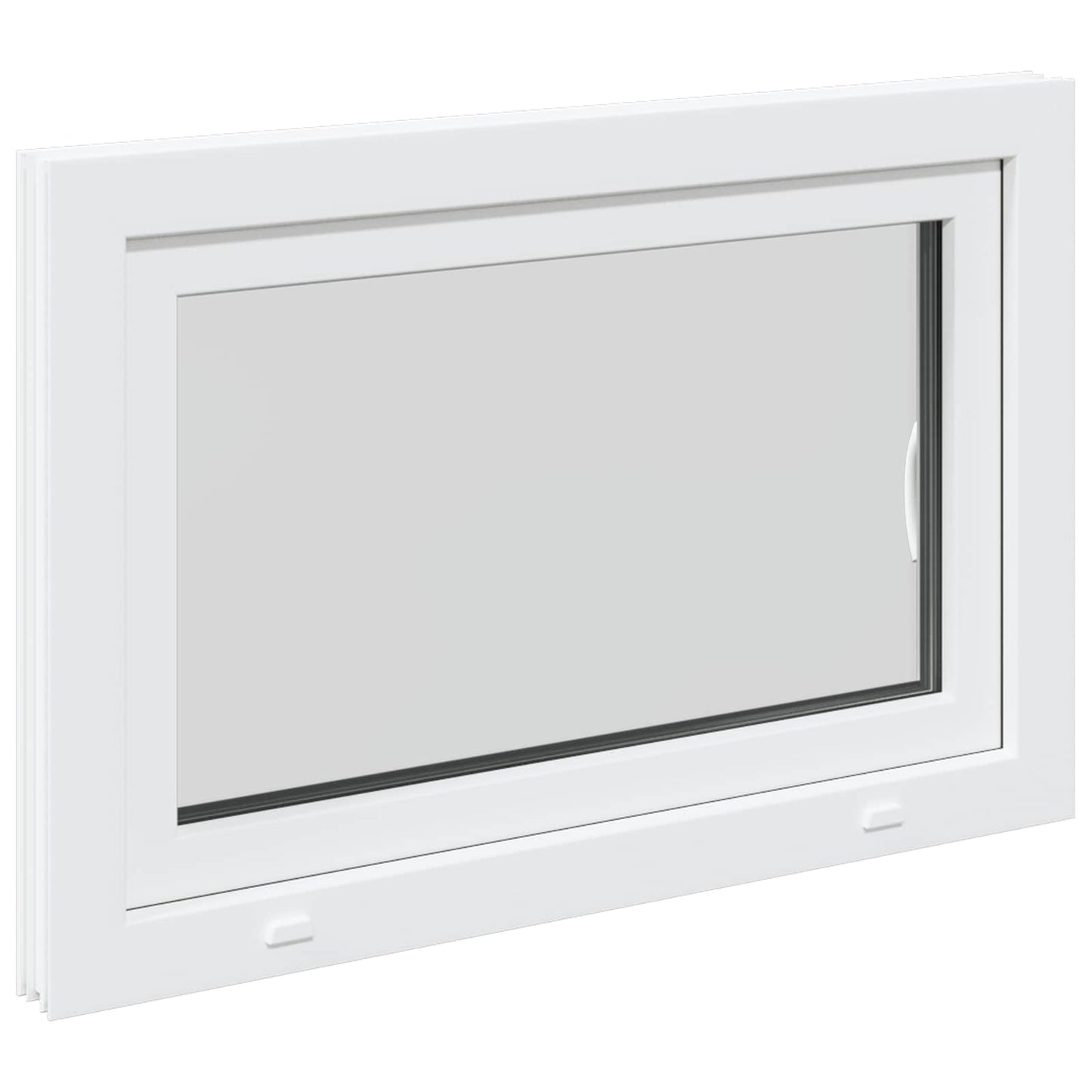 Basement Window RISOR 90 x 55 cm PVC and Glass