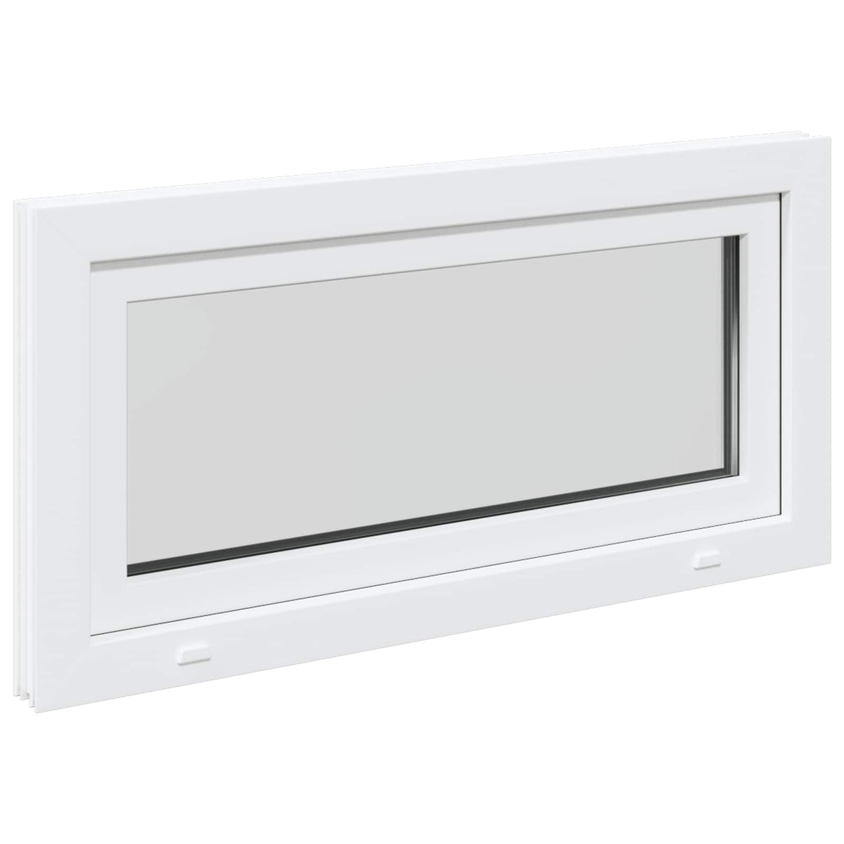 Basement Window Internal Colour White RISOR 100 x 55 cm