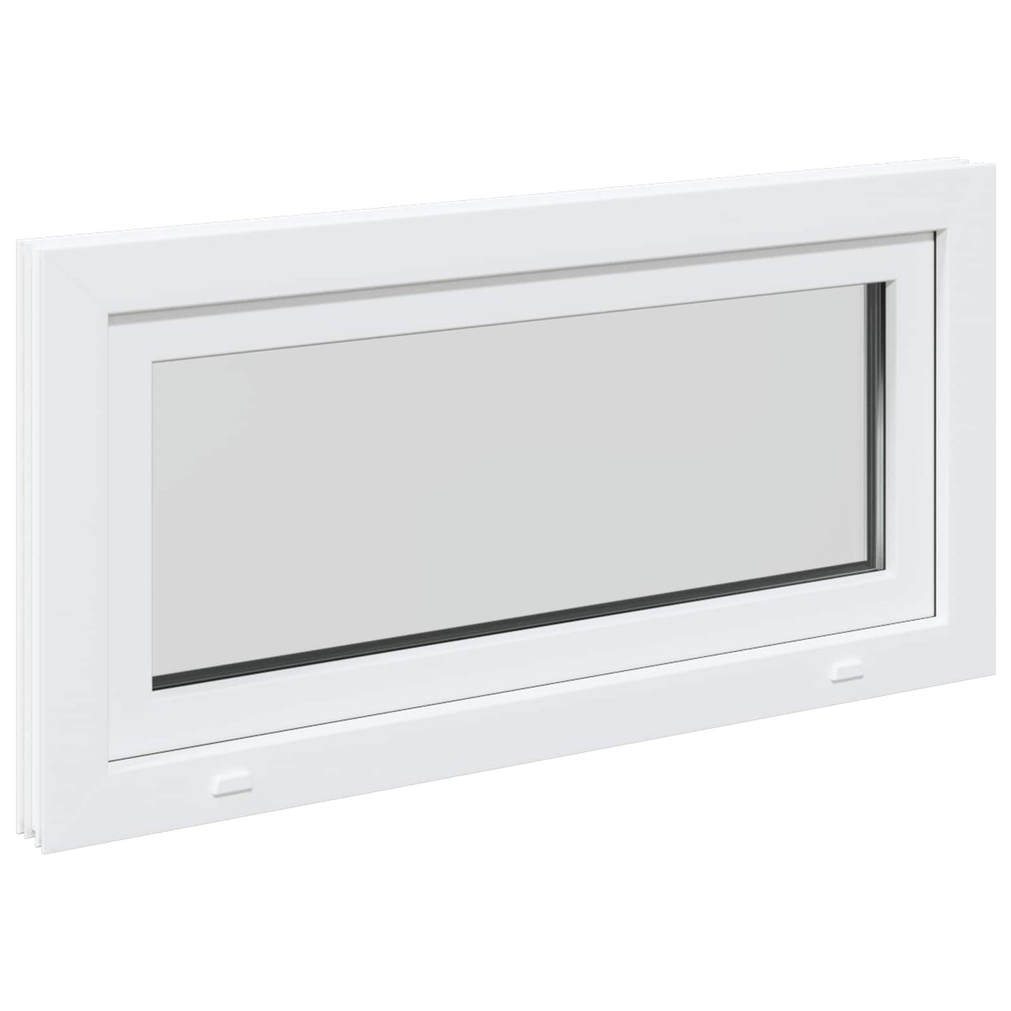 Basement Window Internal Colour White RISOR 105 x 55 cm
