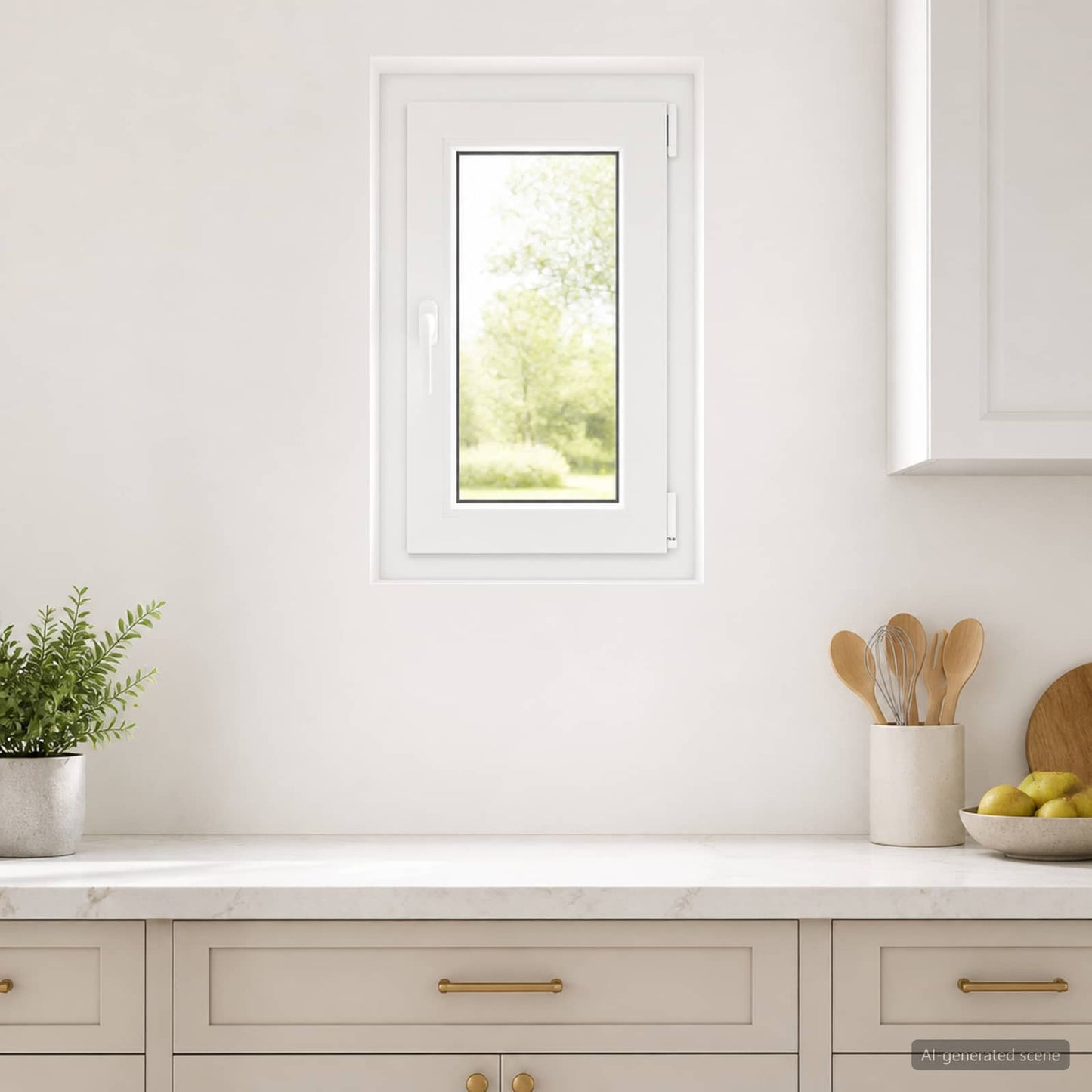 Basement Window RISOR 50 x 70 cm PVC and Glass