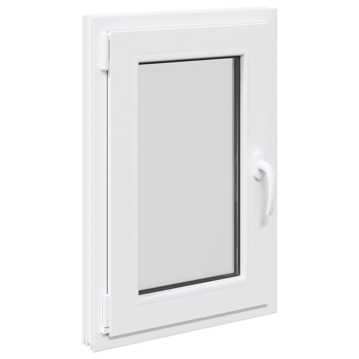 Basement Window Internal Colour White RISOR 50 x 80 cm