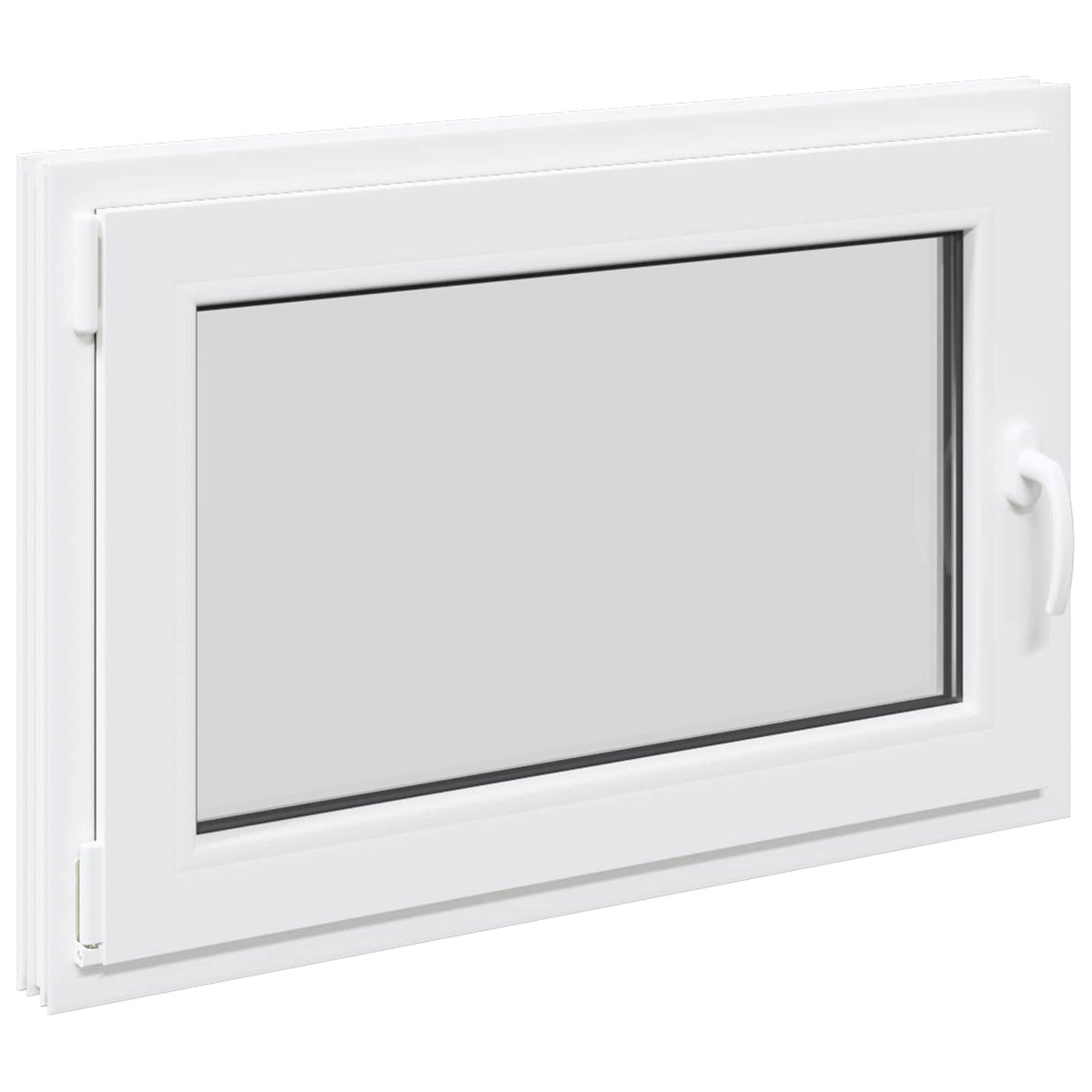 Basement Window Internal Colour White RISOR 85 x 50 cm
