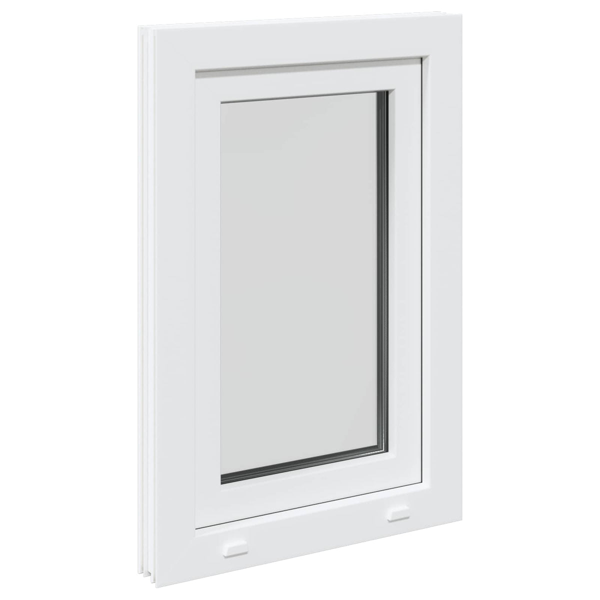 Basement Window Internal Colour White RISOR 60 x 70 cm