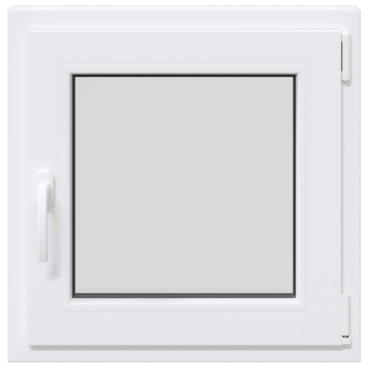 Basement Window Internal Colour White RISOR 70 x 70 cm