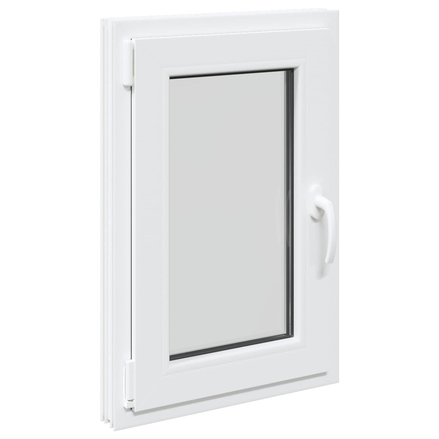 Basement Window Internal Colour White RISOR 40 x 80 cm
