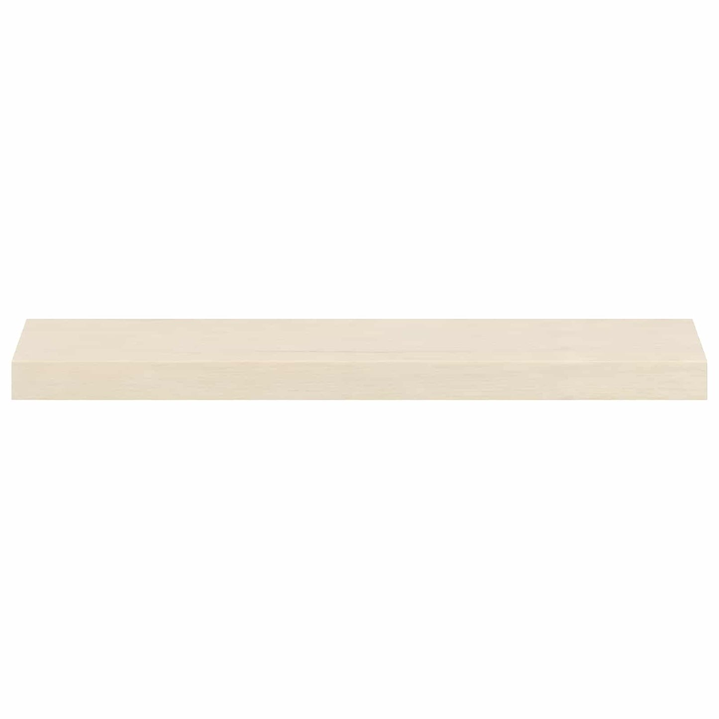 Window Sills 2 pcs White 80 x 15 x 2 cm Solid Oak Wood