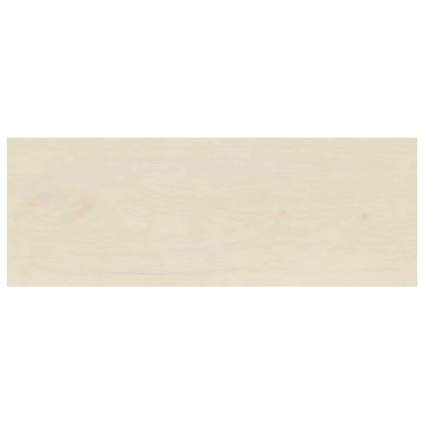 Window Sills 2 pcs White 110 x 40 x 2 cm Solid Oak Wood